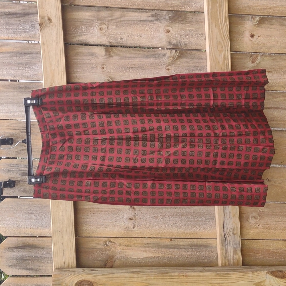 Alcott & Andrews Cottagecore Acadamia Classic Vintage Wool Skirt